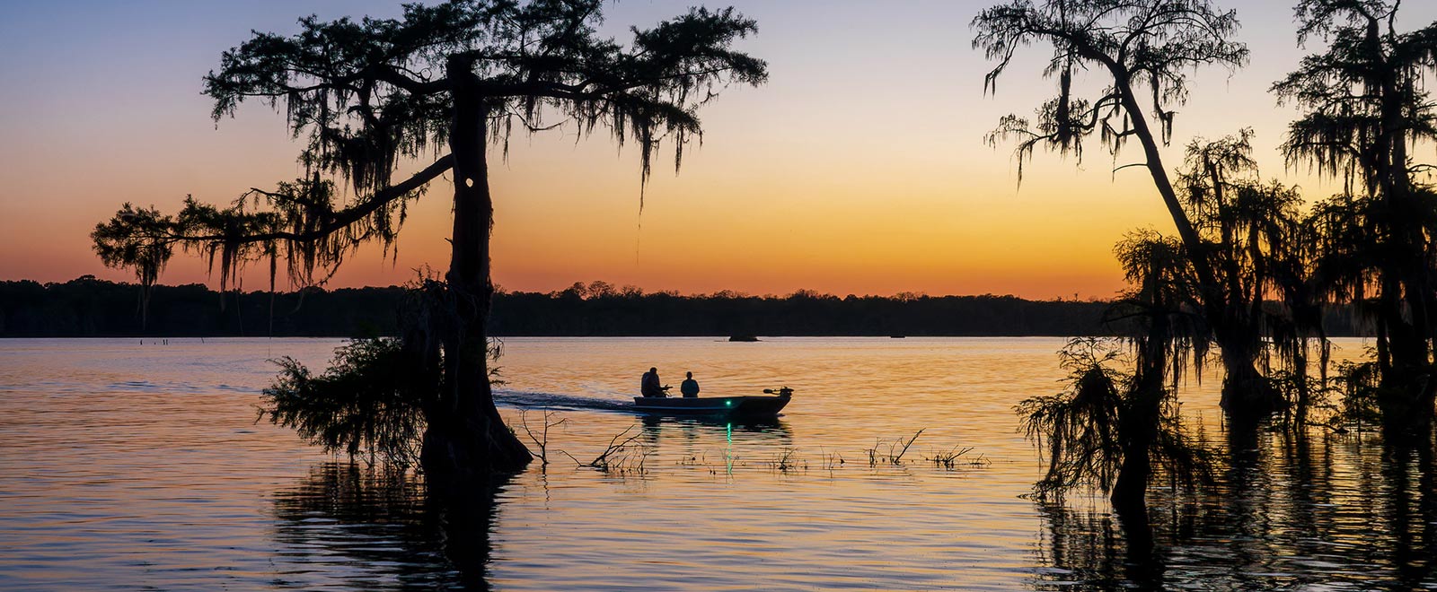 Boat on Lake Martin.